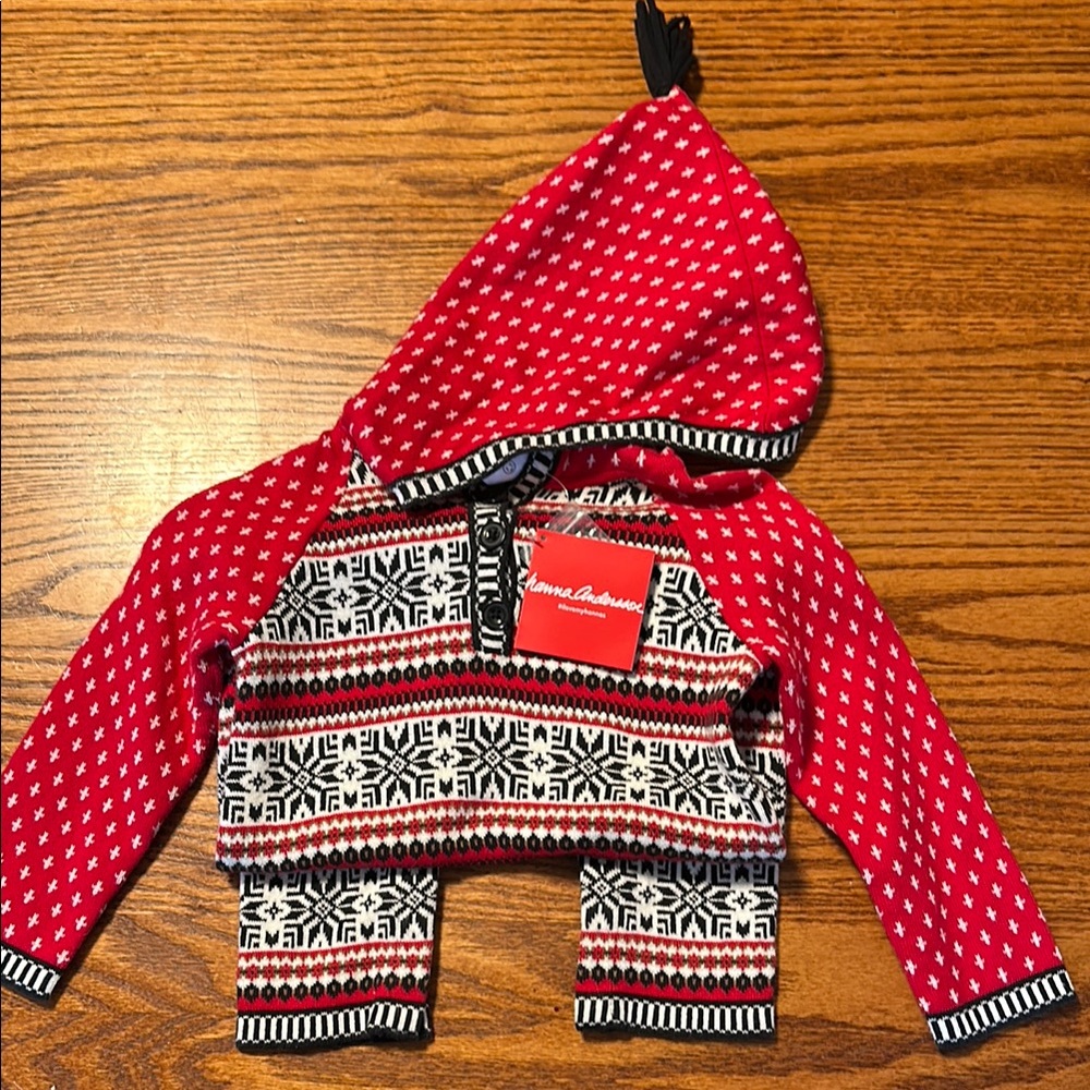 Hanna Andersson sweater romper